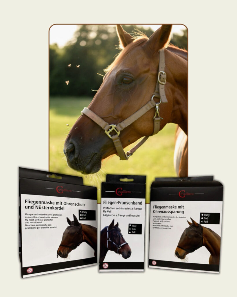 Die Fliegensaison beginnt ️

Damit dein Pferd entspannt und geschützt bleibt, ist der richtige Fliegenschutz unverzichtbar.

Bei der HERRNMÜHLE findest du eine große Auswahl an Fliegenmasken, Sprays und weiterem Zubehör – für jeden Bedarf und jedes Pferd.

Sorge jetzt vor und starte entspannt in die Saison 
Komm vorbei und finde den passenden Schutz für dein Pferd!